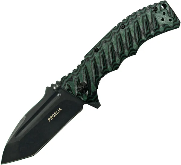 Proelia Linerlock Green Black TX010GNBK