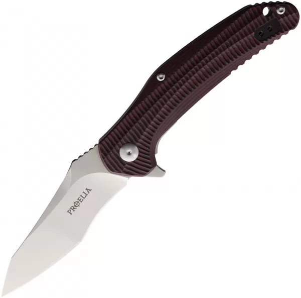 Proelia TX Linerlock Burgundy TX040RS