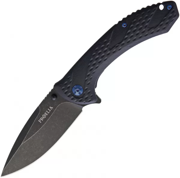 Proelia Tactical Linerlock Black TX916