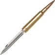 United Cutlery 50 Caliber Bullet Knife - UC2736