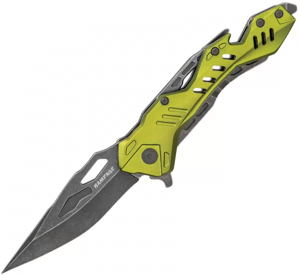 United Cutlery Rampage Linerlock A-O Green knives UC3304