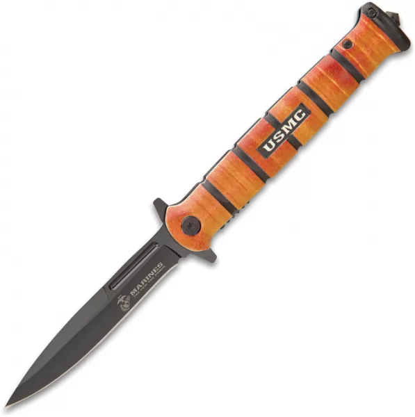 United Cutlery USMC Stiletto Linerlock A-O knives UC3404