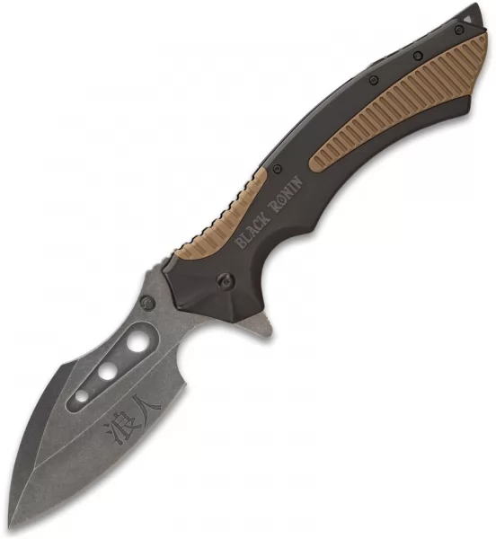 United Cutlery Black Ronin Linerlock A-O knives UC3407