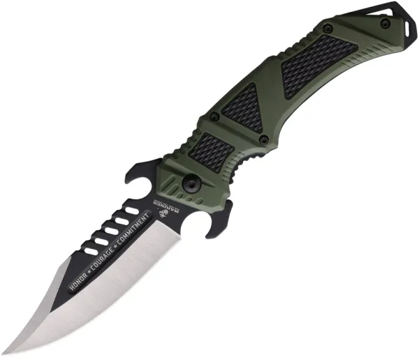 United Cutlery Usmc Od Green Pocket Knife knives UC3622OD