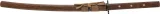 United Cutlery Shikoto Tigerwood Wakizashi knives UC3629