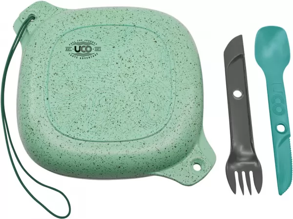 UCO Bamboo Mess Kit 5pc Blue outdoor products UCO00308