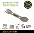 UCO Eco Utility Spork Chili-Slate outdoor products UCO00418