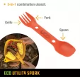 UCO Eco Utility Spork Chili-Slate outdoor products UCO00418