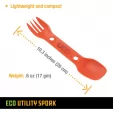 UCO Eco Utility Spork Chili-Slate outdoor products UCO00418