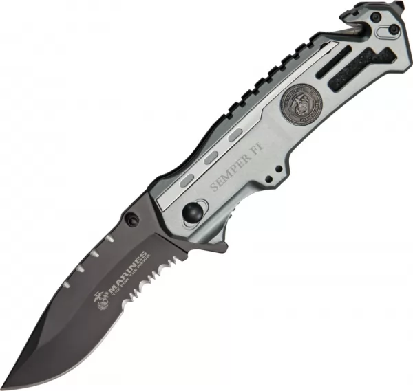 USMC Rescue A-O Silver knives USMA1002DS