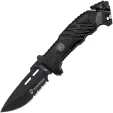 USMC Rescue Linerlock A/O - USMA1023BK