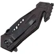 USMC Salvager Rescue Linerlock A-O knives USMA1033BK