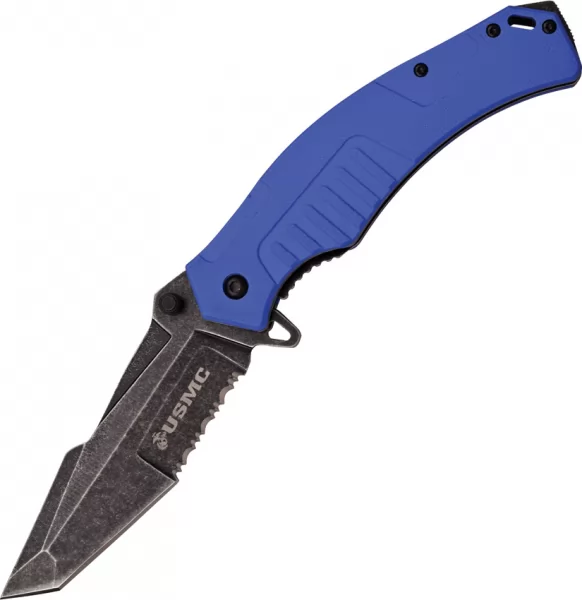 USMC Fortress Linerlock A-O knives USMA1046BL
