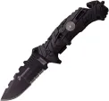 USMC Linerlock A/O Black - USMA1049BK