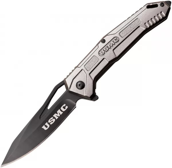 USMC USMC Framelock A-O knives USMA1060GY