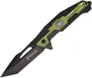 USMC Linerlock A/O Black/Green - USMA3001GN