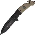 USMC Linerlock A/O Tan - USMA3003TN