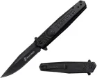 USMC Linerlock A-O Black knives USMA3009BK