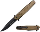 USMC Linerlock A-O Green knives USMA3009GN