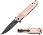 USMC Linerlock A-O Tan knives USMA3009TN