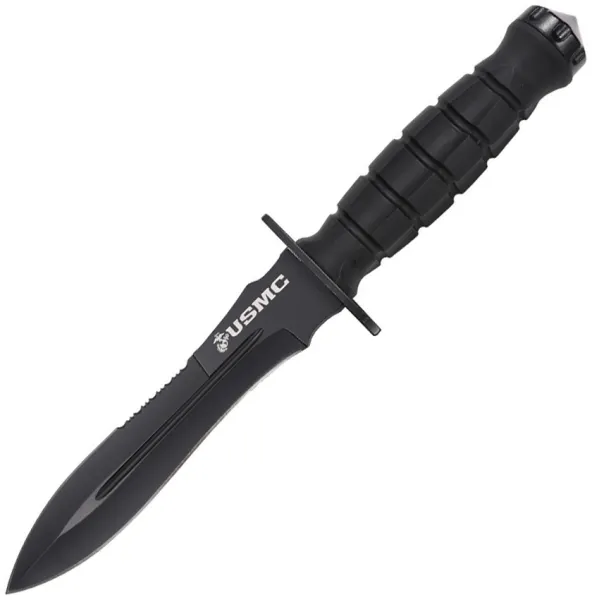 USMC Fixed Blade Black knives USMFIX3002BK