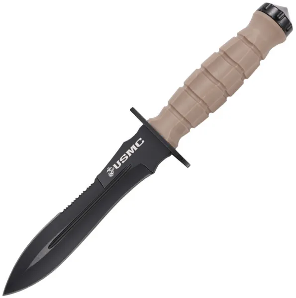 USMC Fixed Blade Tan knives USMFIX3002TN