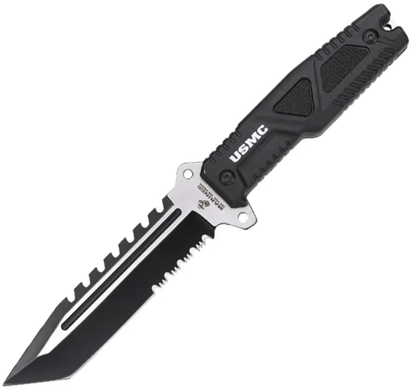 USMC Fixed Blade Black knives USMFIX3003BK