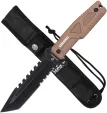 USMC Fixed Blade Tan knives USMFIX3003TN