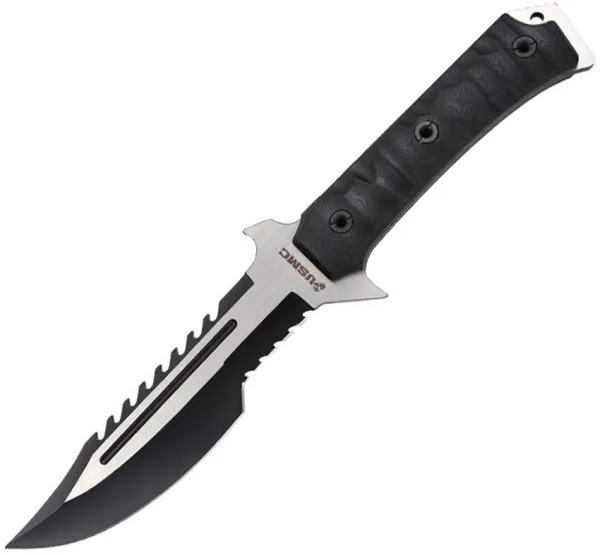 USMC Fixed Blade Black knives USMFIX3006BK