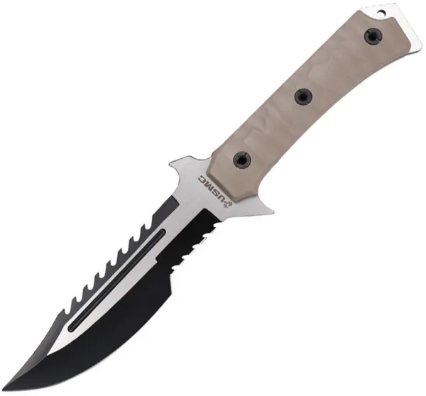 USMC Fixed Blade Tan knives USMFIX3006TN