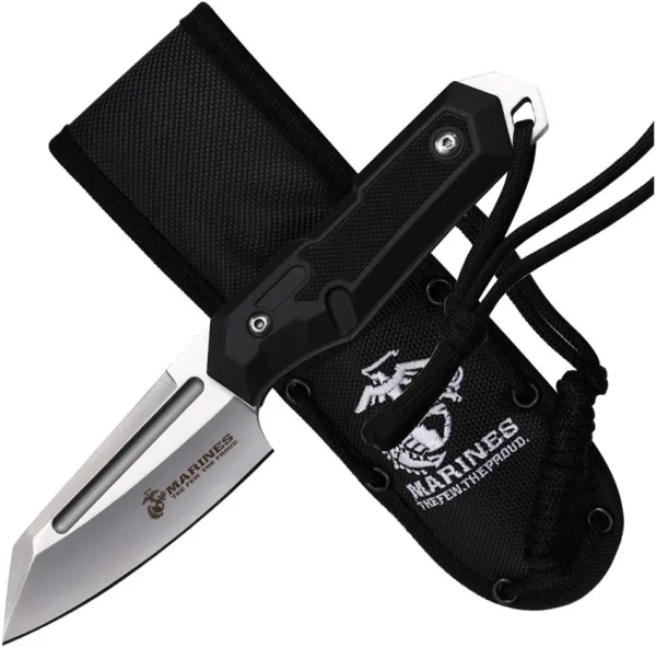 USMC Fixed Blade Black knives USMFIX3009BK