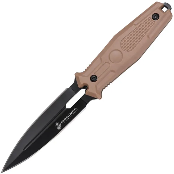 USMC Fixed Blade Tan knives USMFIX3010TN