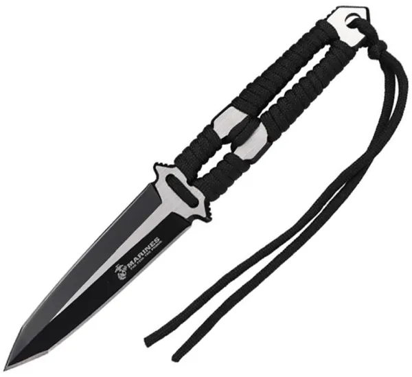 USMC Fixed Blade Black knives USMFIX3012BK