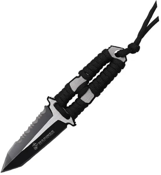 USMC Fixed Blade Black knives USMFIX3013BK