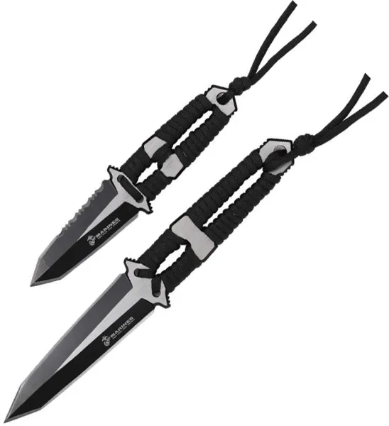 USMC Fixed Blade Set knives USMSET3001BK