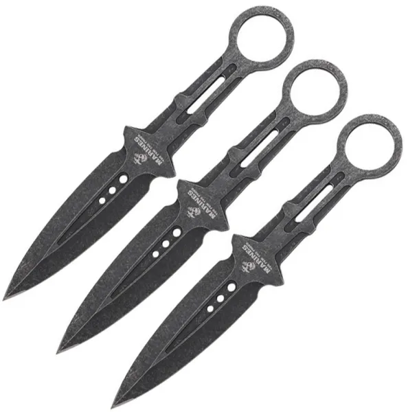 USMC Throwing Knife Set BSW knives USMT3004GY