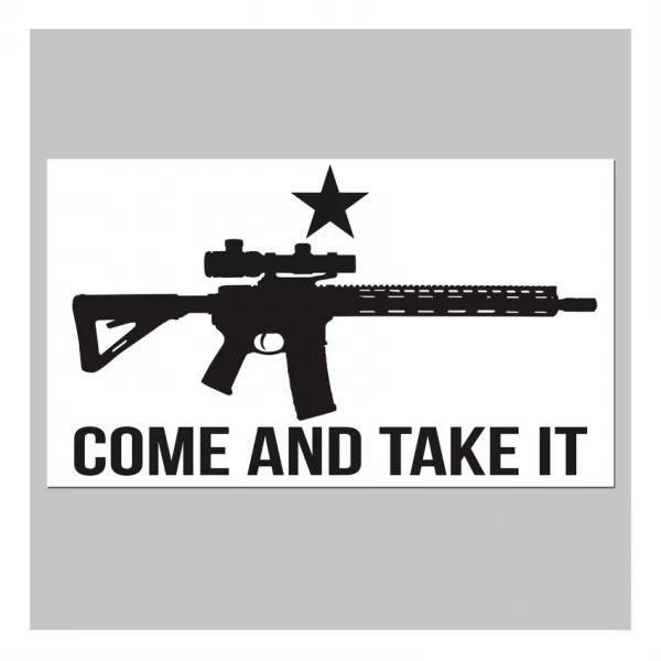 United States Tactical Sticker Come and Take It USTBS775