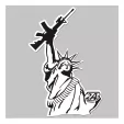 United States Tactical Sticker AR15 Liberty - USTBS780