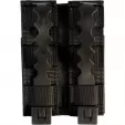 United States Tactical Double Pistol Mag Pouch Blk USTMOL01701