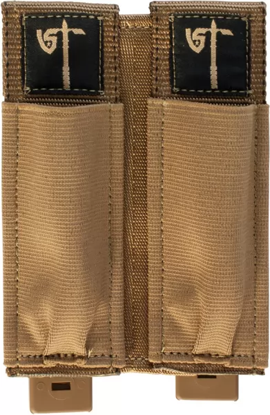 United States Tactical Double Pistol Mag Pouch Coy USTMOL01702