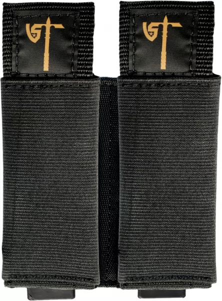 United States Tactical Double Mag Pouch Black USTMOL01901
