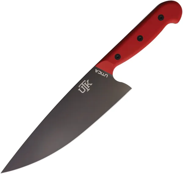 Utica Kutmaster I Chefs Knife Red knives UTK11746
