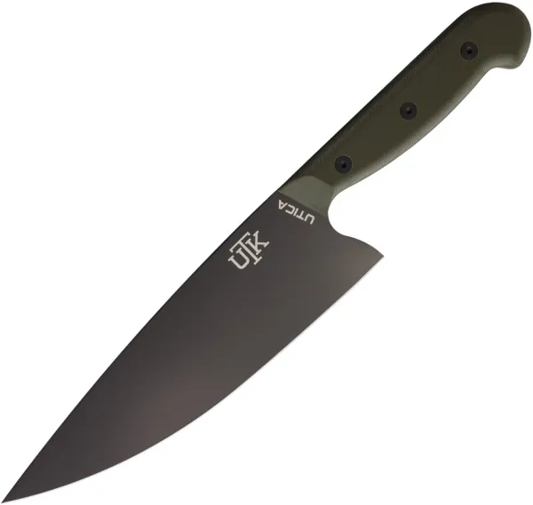 Utica Kutmaster II Chefs Knife Grn knives UTK11747
