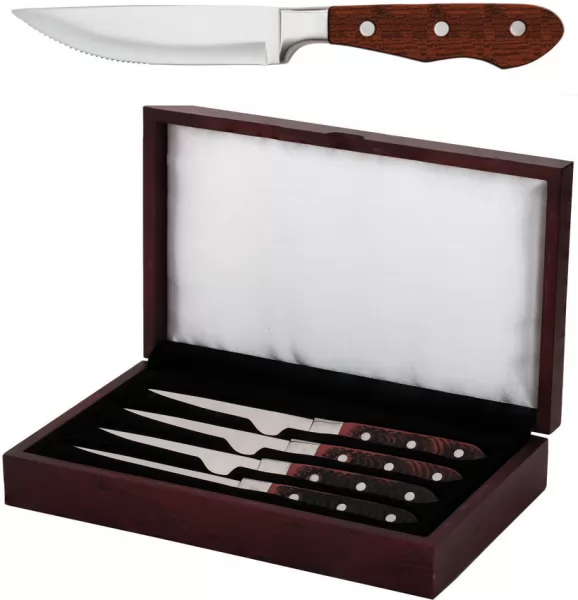 Utica Hunter Steak Knife Set knives UTK75940528S4