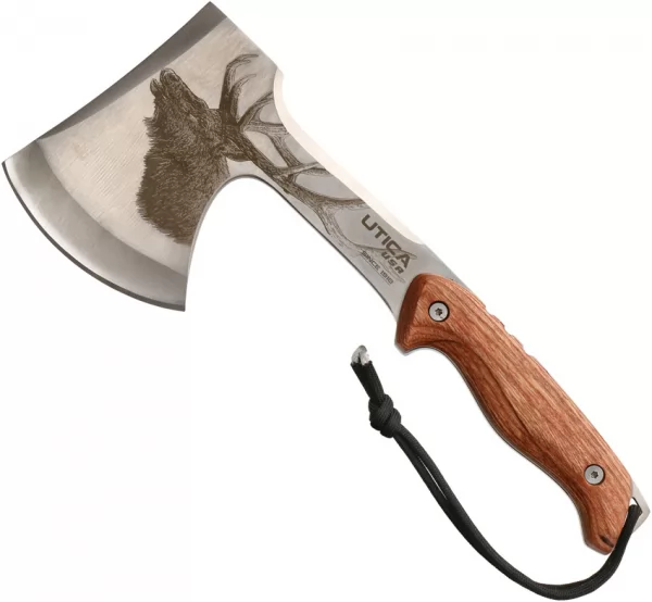 Utica Shoehorn Elk Hatchet knives UTK911067CP