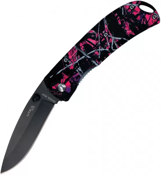 Utica Muddy Girl Code Linerlock A-O knives UTK91M206CP