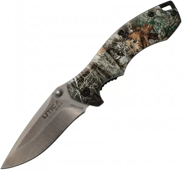 Utica Bush Trail III Linerlock knives UTK91RT1077CP