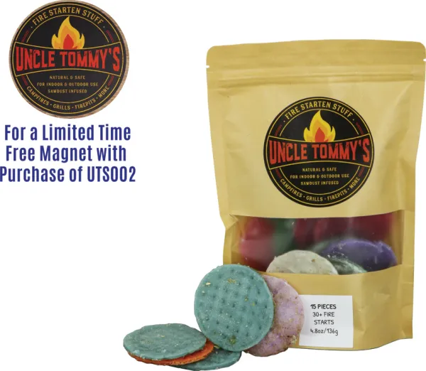 Uncle Tommys Stuff Fire Starten Stuff 15pc Bag UTS002
