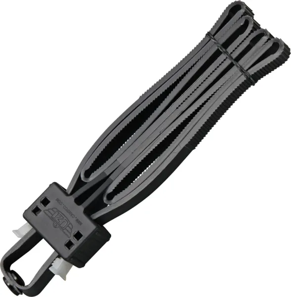 Uzi Disposable Flex Cuffs Black knives UZIFLXCB