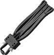 Uzi Disposable Flex Cuffs Black - UZIFLXCB